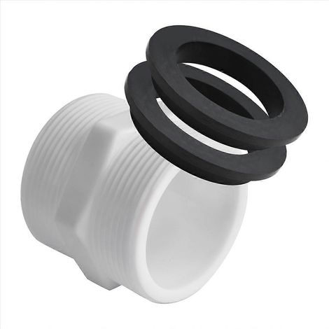 Adaptateur de tuyau de piscine 1,5 pouce pour tuyau de pompe de piscine Intex Coleman avec joints toriques - Pièces détachées pour adaptateur de tuyau de piscine