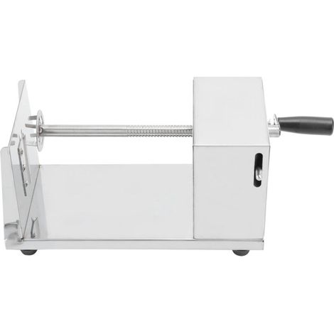 Cortador de patatas manual de acero inoxidable: herramienta de cocina ergonómica y resistente que facilita el corte en espiral y es fácil de usar. (1/5)
