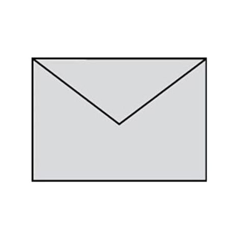Enveloppe c6 papier ministre 5 pcs. gris perle
