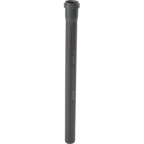 Ostendorf 171040 HTSafe Rohr Abflussrohr DN 40 x 1000 mm grau Kunststoffrohr