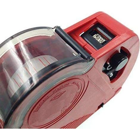 Pinza per etichettatura, 1 riga, 8 caratteri, kit per etichette con prezzo al dettaglio con 8 rotoli di etichette e 2 cartucce di inchiostro (1/3)