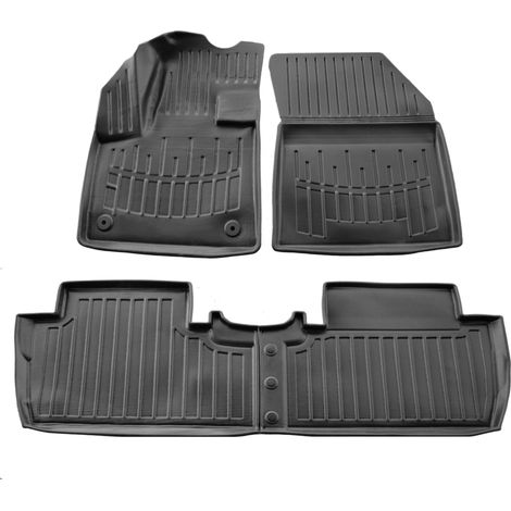 Alfombrillas Peugeot 5008 II 2017-2024 para 1ª y 2ª fila (1/5)