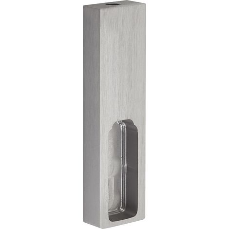 Support sous-tablette pour penderie renctangulaire - en aluminium finition anodisé - 75 x 20 x 10 mm - SYNBIOZ (1/2)