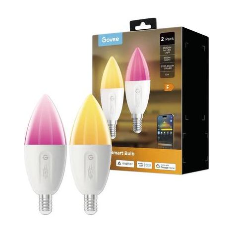 Lampadina Govee rgbww smart led bulb sincronizzazione musica programmazione