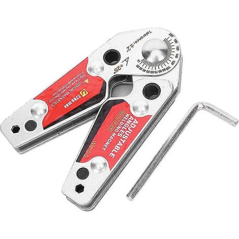 Pince magnétique de soudage à angle réglable (20°–200°) – accessoire pour machines à souder