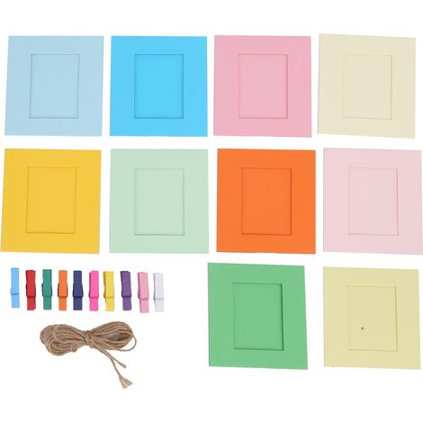 Cadres muraux 3 pouces pour photos Instax Mini 11/7+/8/25/50s/90/26/8+/9 - Support papier décoratif (1/5)
