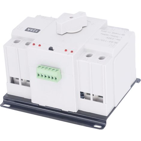 Interrupteur Inverseur Automatique Double Alimentation 230V pour Bureaux Commutateur Électrique (1/5)