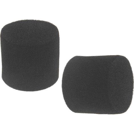 Lot de 2 bouchons en mousse pour tubes d'évent de haut-parleur, tubes bass-reflex 63 x 60 mm