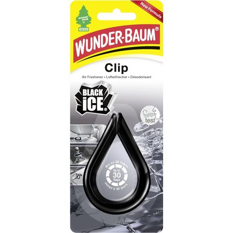 Wunderbaum Lufterfrischer Clip Black Ice Lufterfrischer