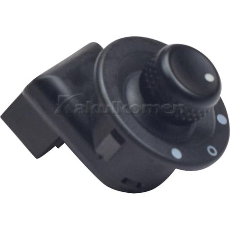 255704649R 8200214919 Bouton d'interrupteur de rétroviseur latéral électrique pour Renault Ka-ngoo Clio M-aster Modus Duster 2009-2016 7700429992 (Noir) (1/5)