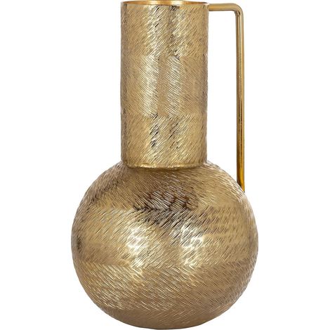 Vase Leia Design Or Élégant pour Déco Chic - Doré Solaire Élégant et Raffiné (1/5)