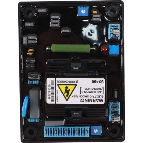 Régulateur de Tension Automatique AVR pour générateur sans balais SX460, pièce de Rechange pour Une Puissance de Sortie Stable et Un contrôle de (1/5)