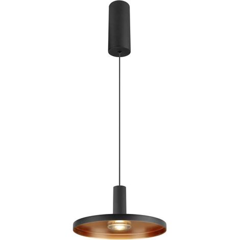 Suspension LALU® SET base LED PLATE 22 PHASE long. 2M 2700/3000 K noir - SLV - 1010792