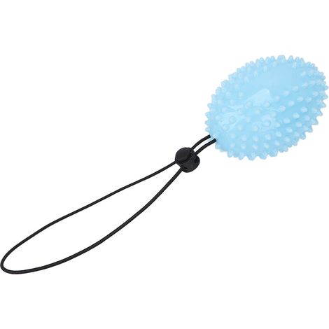 Boule de récupération musculaire bleue pour soulager les crampes et renforcer la main (1/5)