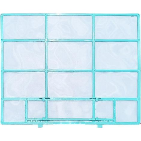 2 pièces Filtre pour climatiseur Protection anti-poussière Grille Appareil intérieur Filtre à poussière Filtre à air Accessoire pour climatiseurs split, Filtre universel pour climatiseur facile à