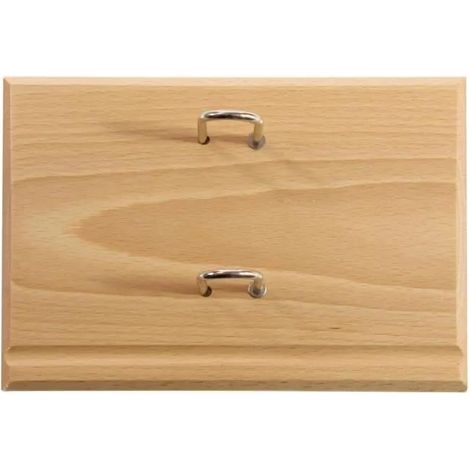 Organizzatore da scrivania Exacompta legno di quercia 12 x 8 2 cm