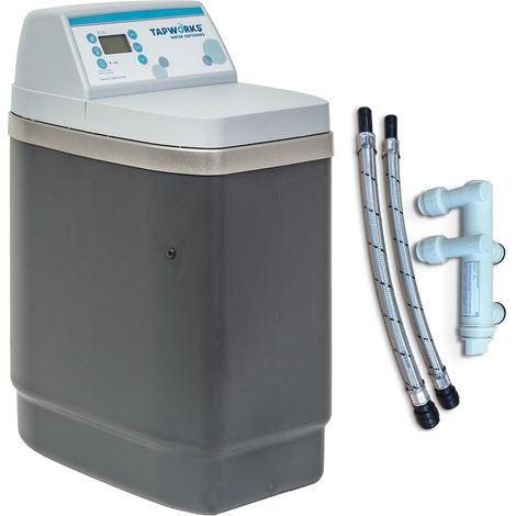 Tapworks NSC11PRO Water Softener Easyflow Metered - Full Installation Kit +Hoses