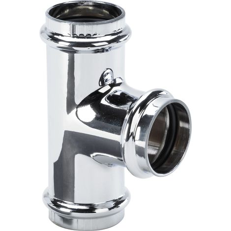 Pièce en T 5697 en cuivre chromé de 32 mm