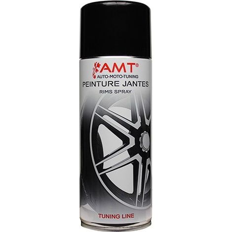 AMT Aérosol Jantes Noir (BPS02) 0,330 L