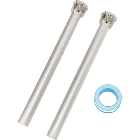 Tige anodique 2 pièces pour chauffe-eau camping-car, 18 x 235 mm, filetage 3/4 NPT, protection anti-corrosion compatible Mor-Flo (1/5)