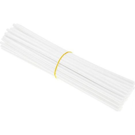 Lot de 72 autocollants gaines pour rayons vélo blancs déco universels roues moto VTT tout-terrain (1/5)