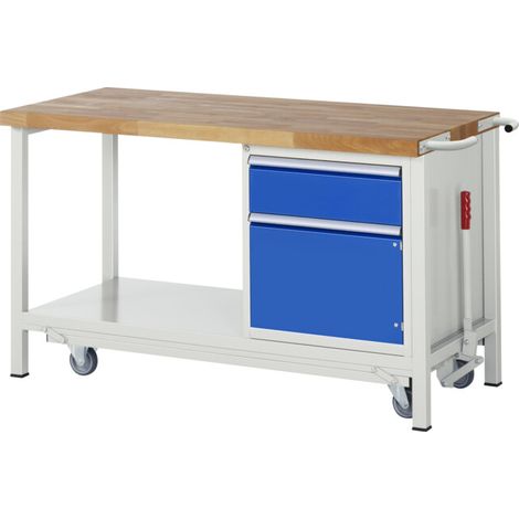 Établi Rau avec châssis abaissable Modèle 8152 L 1500 x P 700 x H 880mm