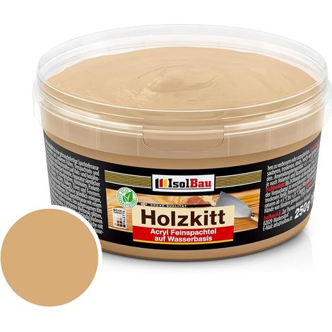 Wood sealant 250 g Wood sealant Exterior and interior Repair putty for wood Ready to use putty for wood (1/5)