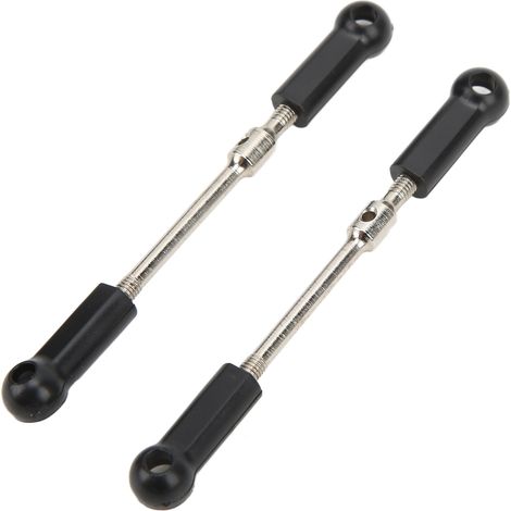 2 pièces Tige de Liaison Avant Supérieure pour WLtoys 104001‑1877, Pièces Détachées Voiture RC 1/10 (1/5)