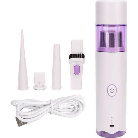 Aspirateur voiture sans fil portable haute puissance 5000Pa gonflage double usage mini aspirateur main (1/5)