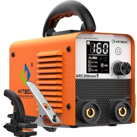 Schweißmaschine, Duale Funktionalität, Verbesserte Steuerung, ARC200mini3, 220V-240V EU-Stecker (1/5)
