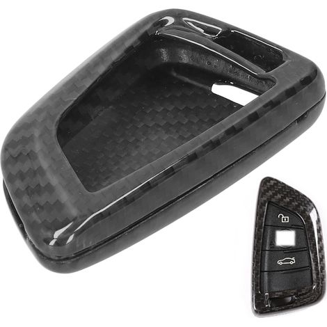 Modification de voiture : Coque de clé télécommande en fibre de carbone pour BMW Série 1/2/5/7 G11 G12 G30 (1/5)