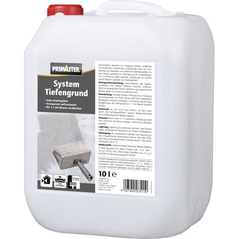 Primaster System Tiefengrund 10 l