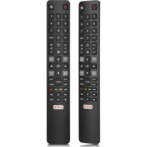 Passende RC802N-Universalfernbedienung für TCL Thomson LED 4K UHD HDR Smart TVs, mit Netflix-Hotkey (1/5)