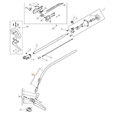 TUYAU DE TRANSMISSION ORIGINAL STIGA - 118802046/0