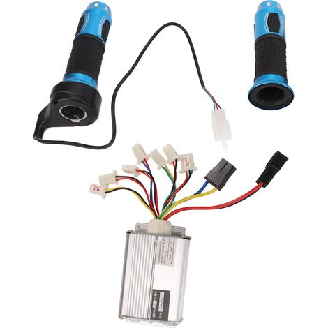 Contrôleur 48 V 1000 W à balais + accélérateur + cache-accélérateur, compatible avec vélos et scooters électriques. (1/5)
