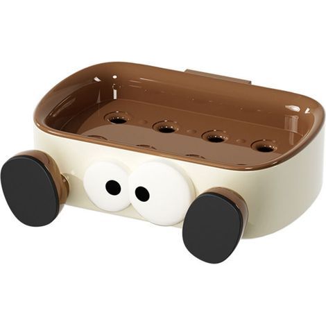 Porta sapone autoadesivo per doccia, da parete, senza bisogno di forare, ideale per bagno e cucina. (1/4)