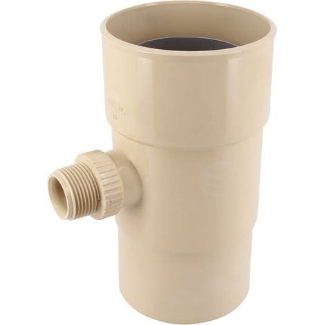 Récupérateur d'eau de pluie - sable - pour tube Nicoll Ø100