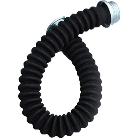 0,5 m Rubber Gas Mask Hose Tube Connection Between Gas Mask And Filter Cartridge (1/4)