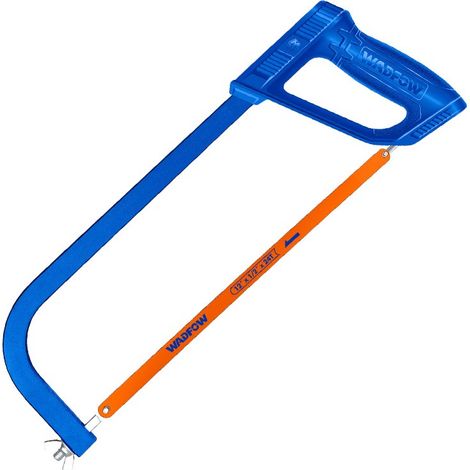 WADFOW 300 mm Metall-Bügelsäge, ergonomisches Design, Klinge im Lieferumfang enthalten, hohe Haltbarkeit
