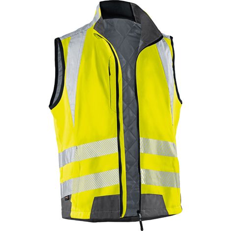 Kübler Weste REFLECTIQ PSA 2 7207 warngelb/anthrazit Gr.3XL (1/2)