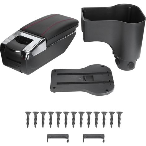 Accoudoirs amovibles multifonctions boîte de rangement pour voiture accessoire sur mesure Perodua Myvi 2018-2020 type B (1/5)