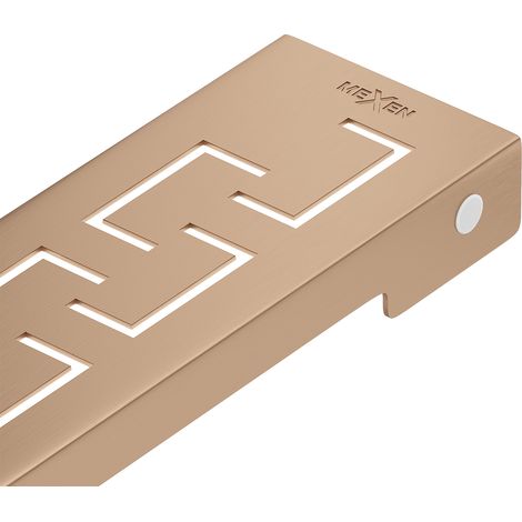 Mexen Flat M15 Abdeckung für Linienentwässerung 80 cm, gebürstetes Kupfer - 1C24080 (1/5)