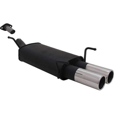 Silencieux Echappement Opel Astra G Berline 98/04 - 2x76mm-13754898