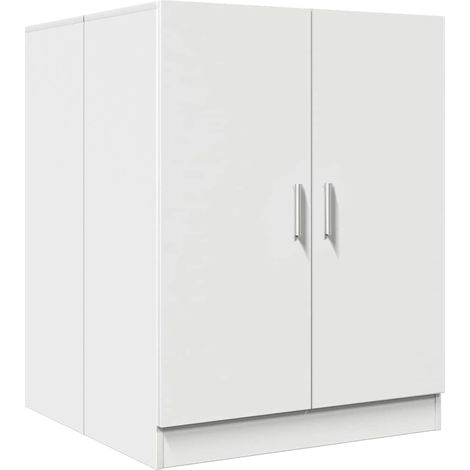 Maison Exclusive - Mobile per Lavatrice Bianco 71x71,5x91,5 cm