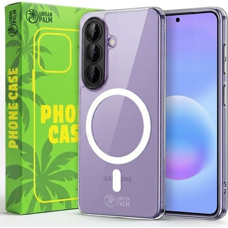 Étui UrbanPalm pour Samsung Galaxy A57 5G, pour MagSafe, Transparent (1/5)