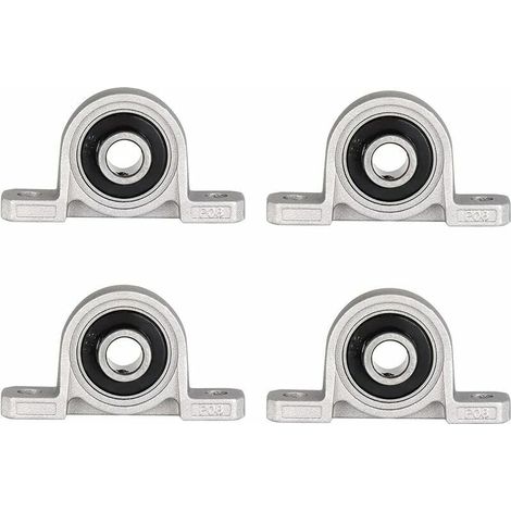 Stück Blocklager, 10-mm-Kugellager, Stehlager, Flanschbohrung, selbstmontierende, selbstjustierende Stütze