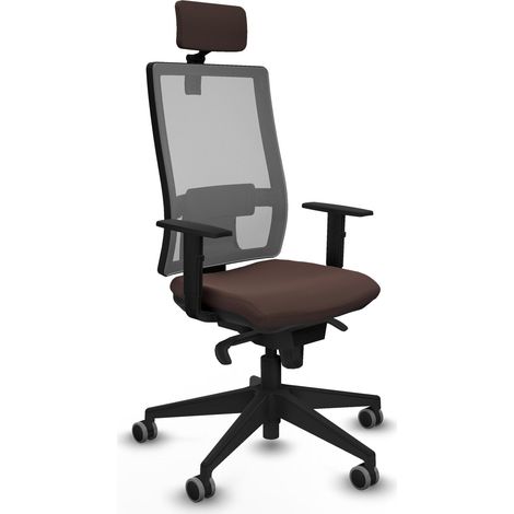 Bürostuhl piqueras y crespo Horna grau Mesh und Kunstleder