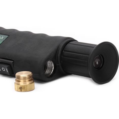 Faseroptisches Vergrößerungsglas/Mikroskop, 200x/400x, Lieferung ohne Batterie. (1/5)
