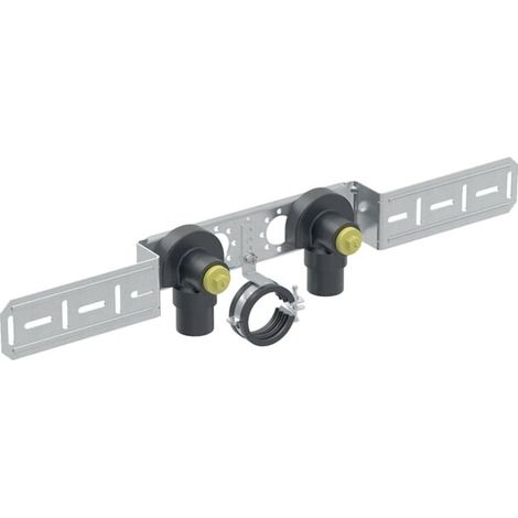 Geberit 632871002 Coude de raccordement 90° avec filetage mâle MF, sortie de vidange (1/5)