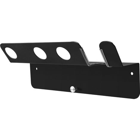 Porte sèche cheveux suspendu pour sèche-cheveux supersonique, noir (1/5)